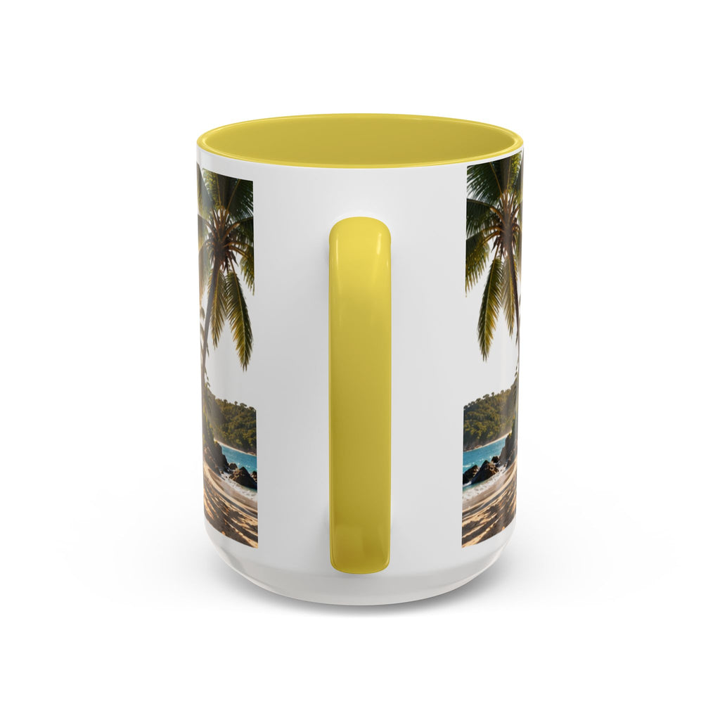 Live Your Dreams Palm Tree Mug