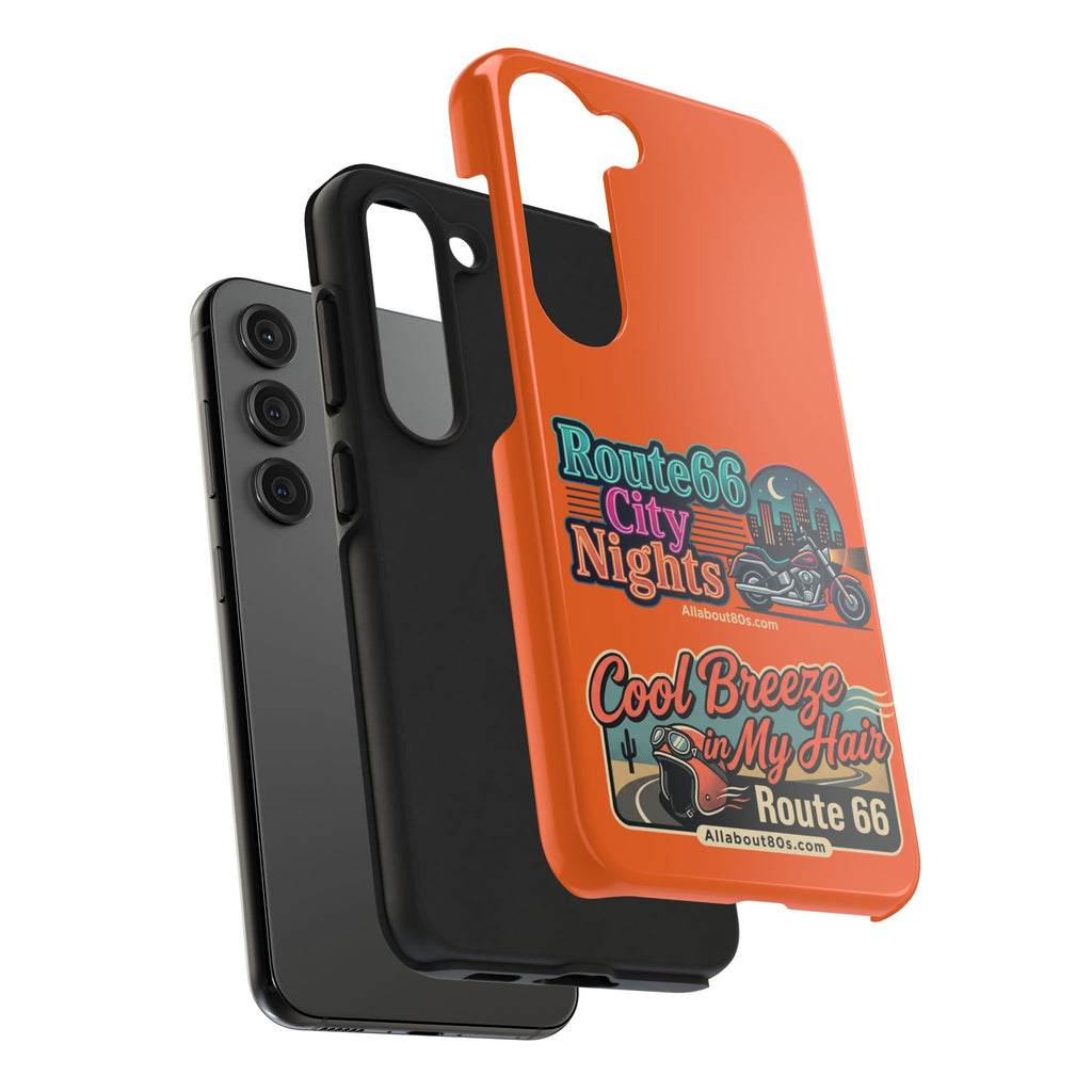 Route 66 'Cool Breeze in My Hair' Tough Phone Case