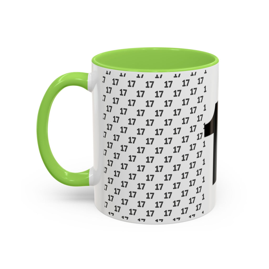 Minimalist Number Pattern Coffee Mug (11oz & 15oz)