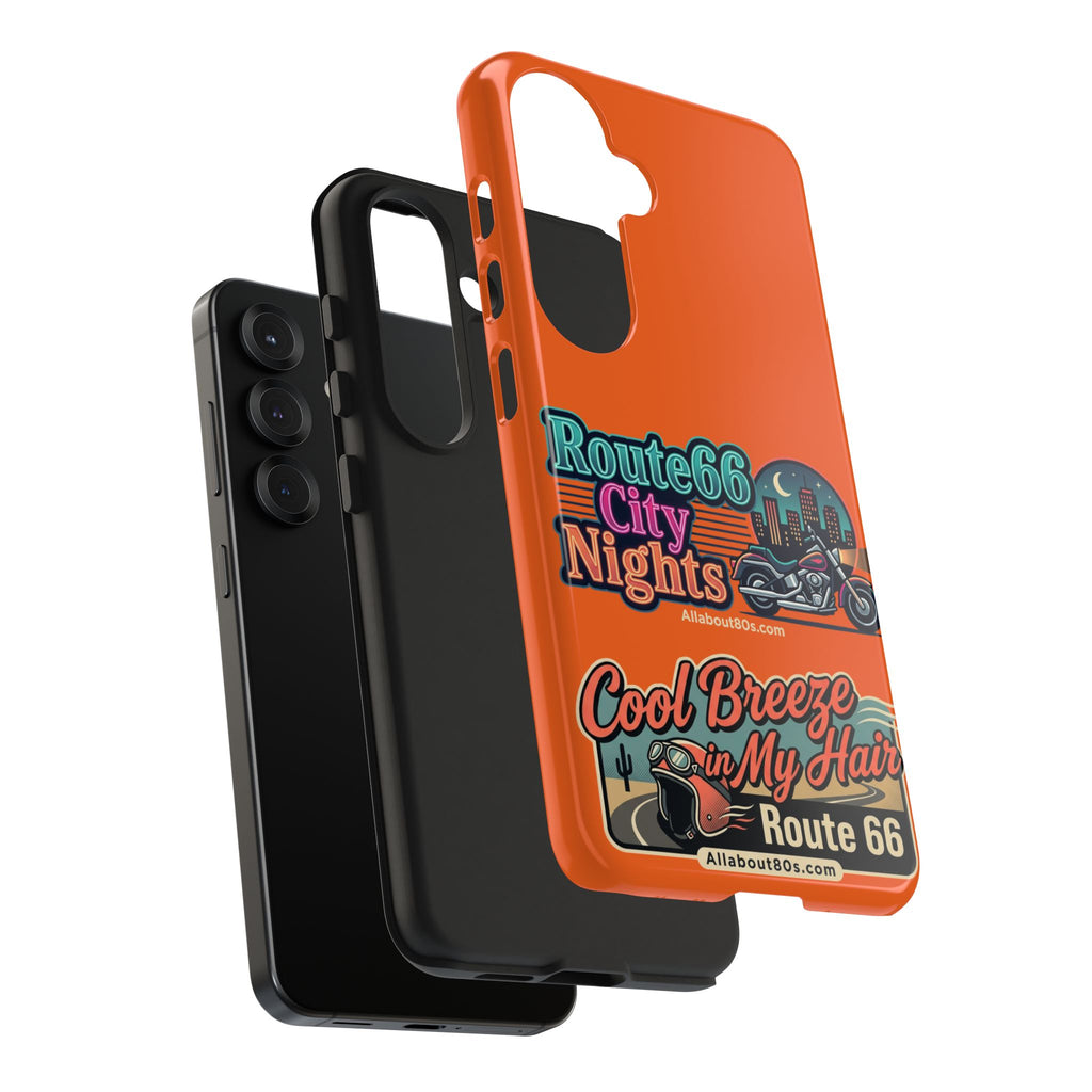 Route 66 'Cool Breeze in My Hair' Tough Phone Case