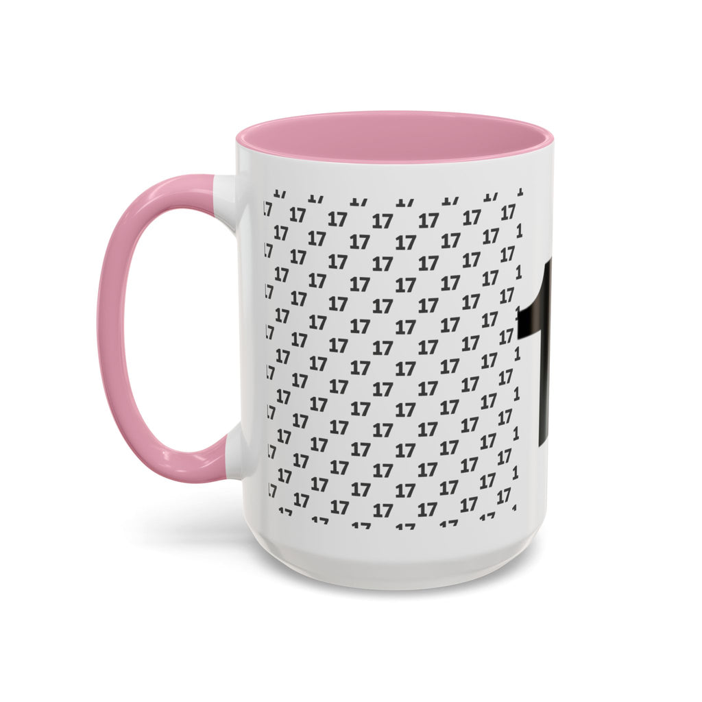 Minimalist Number Pattern Coffee Mug (11oz & 15oz)