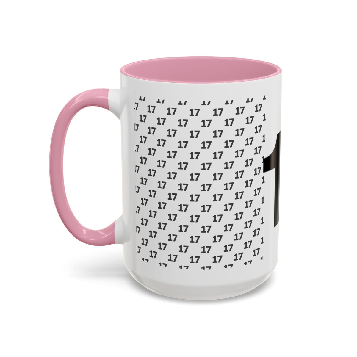 Minimalist Number Pattern Coffee Mug (11oz & 15oz)