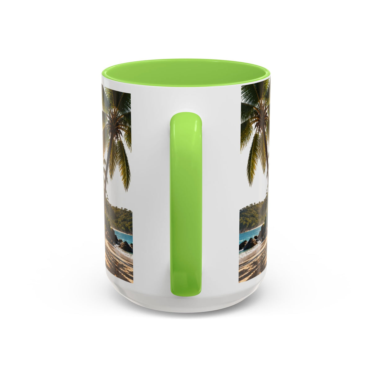 Live Your Dreams Palm Tree Mug