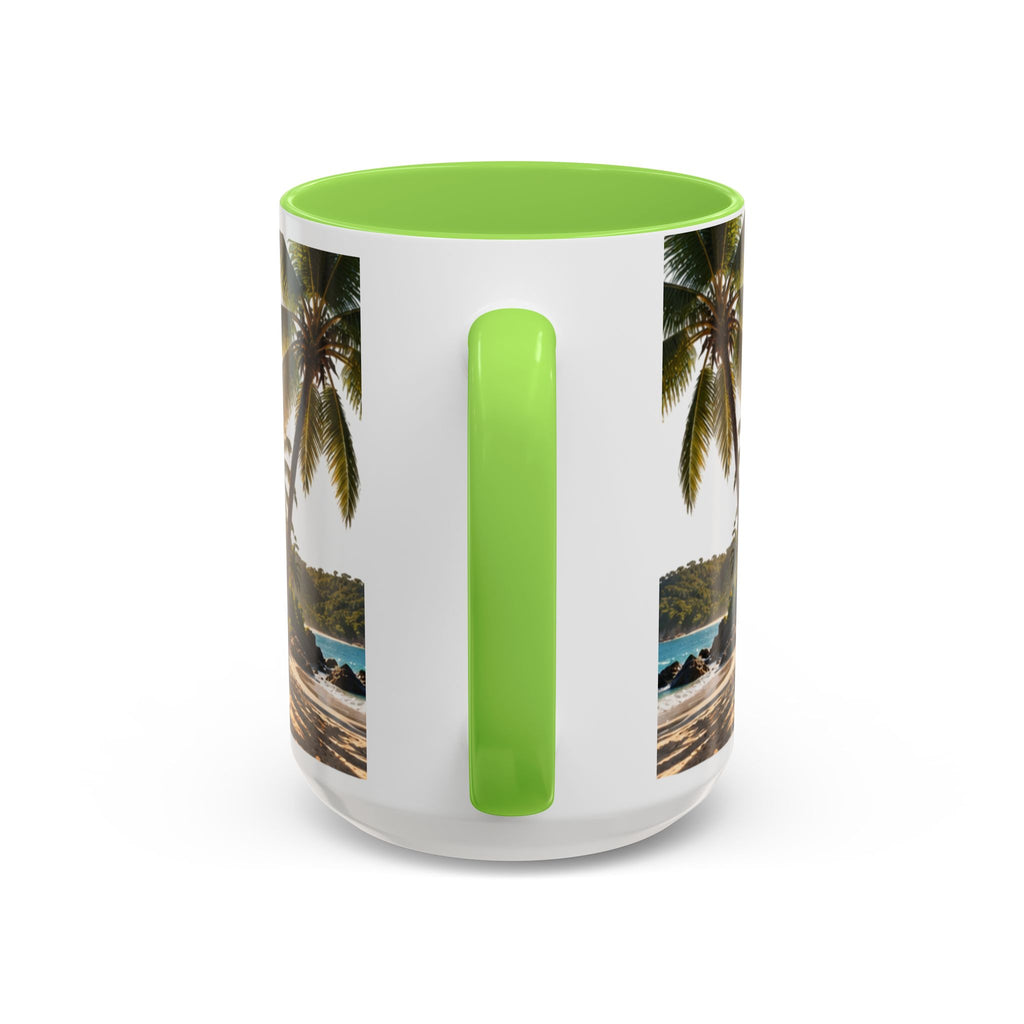 Live Your Dreams Palm Tree Mug