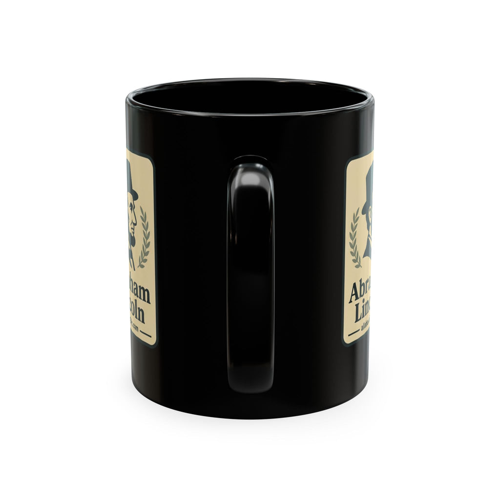 Abraham Lincoln Ceramic Mug – Vintage Portrait Political History Coffee Cup