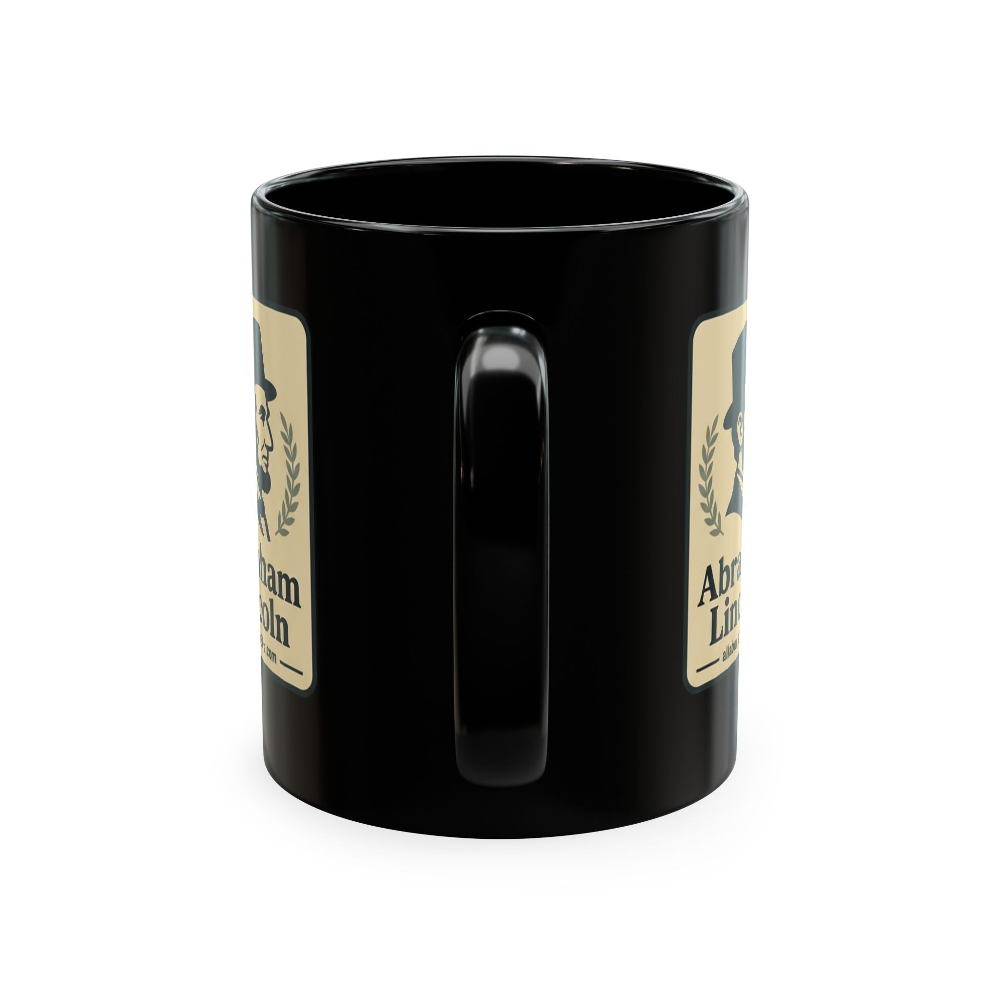 Abraham Lincoln Ceramic Mug – Vintage Portrait Political History Coffee Cup