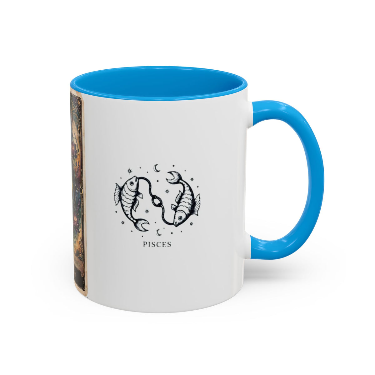 Pisces Zodiac Mug – Artistic Pisces Fish Coffee Cup (11oz & 15oz)
