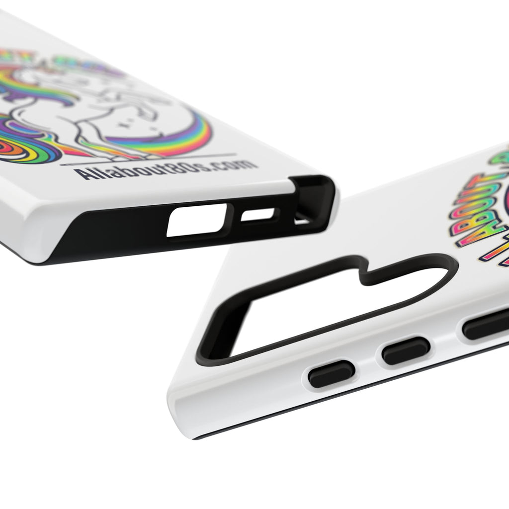 All About 80s Rainbow Unicorn Phone Case
