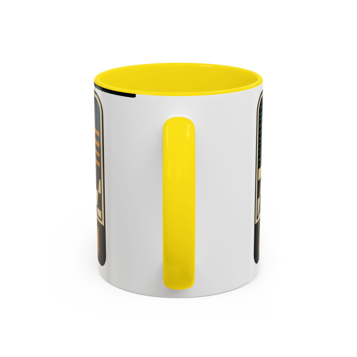 Route 66 Retro Checkerboard Coffee Mug — Vintage Road Trip 11/15oz Accent Mug