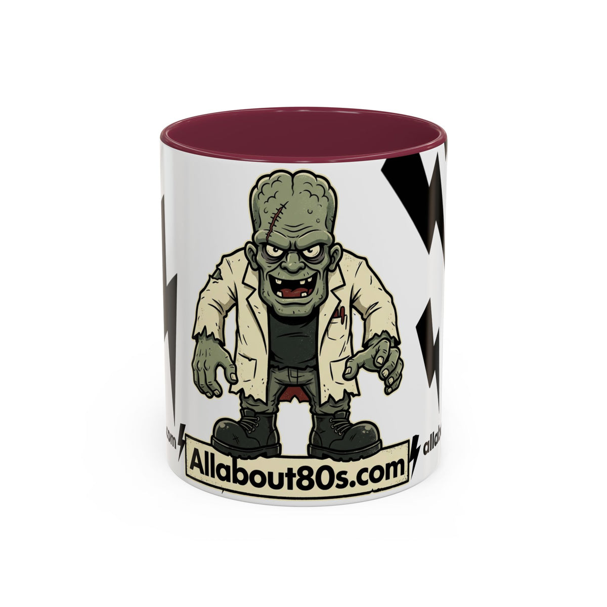 Zombie Cartoon Coffee Mug – AllAbout80s.com Retro Horror 11oz/15oz