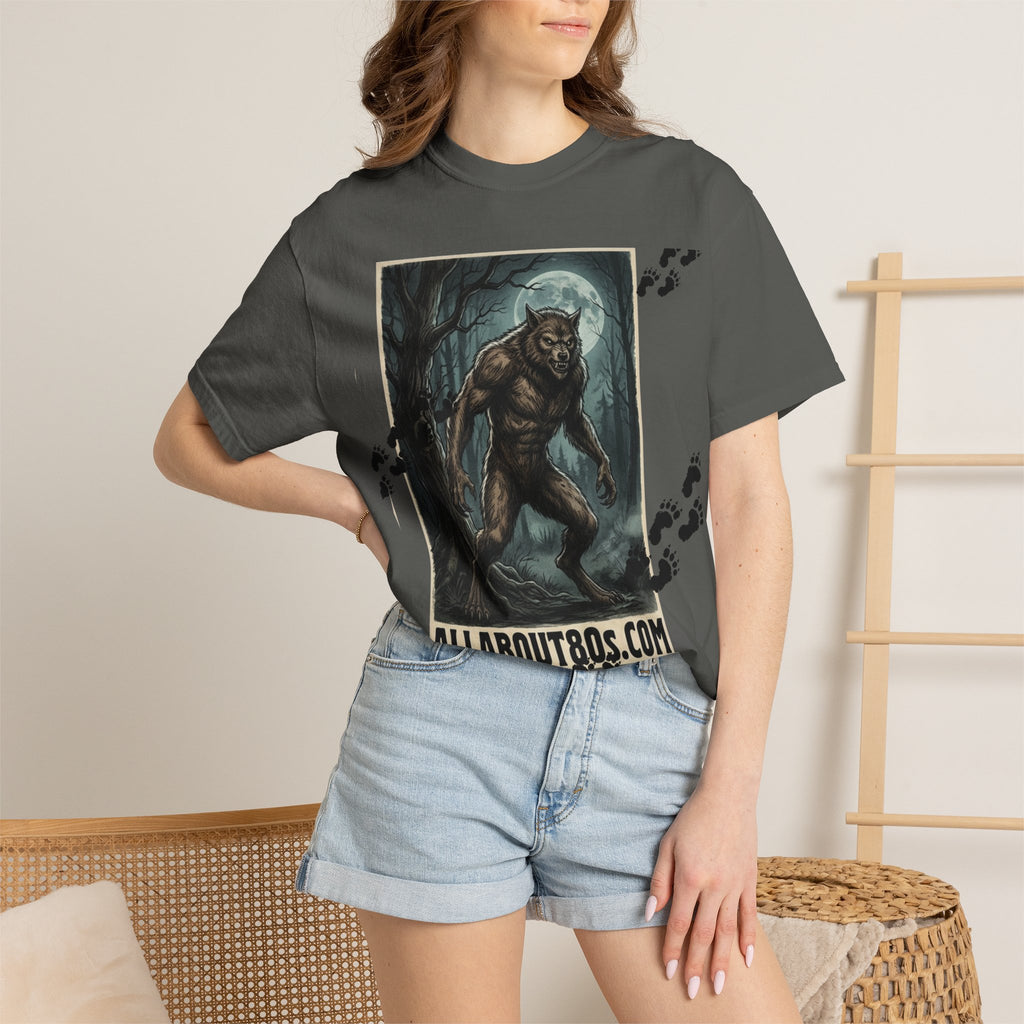 Werewolf Graphic T-Shirt — AllAbout80s.com Retro Horror Tee