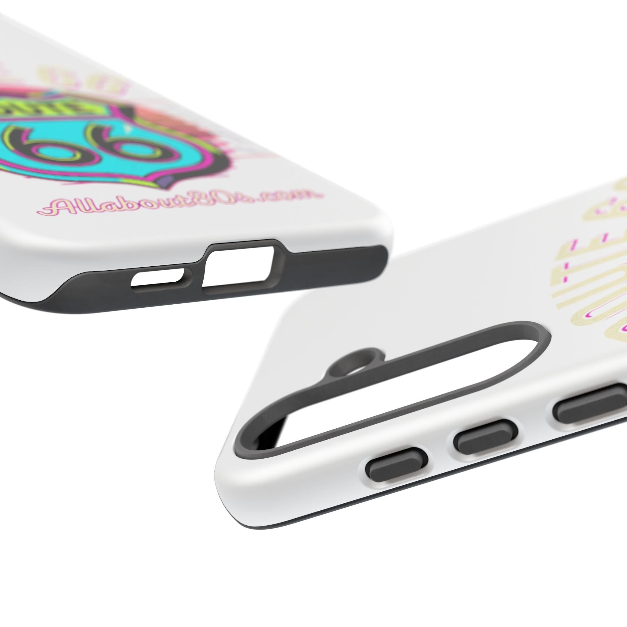 Route 66 Neon Phone Case — Retro Road Trip iPhone Cover