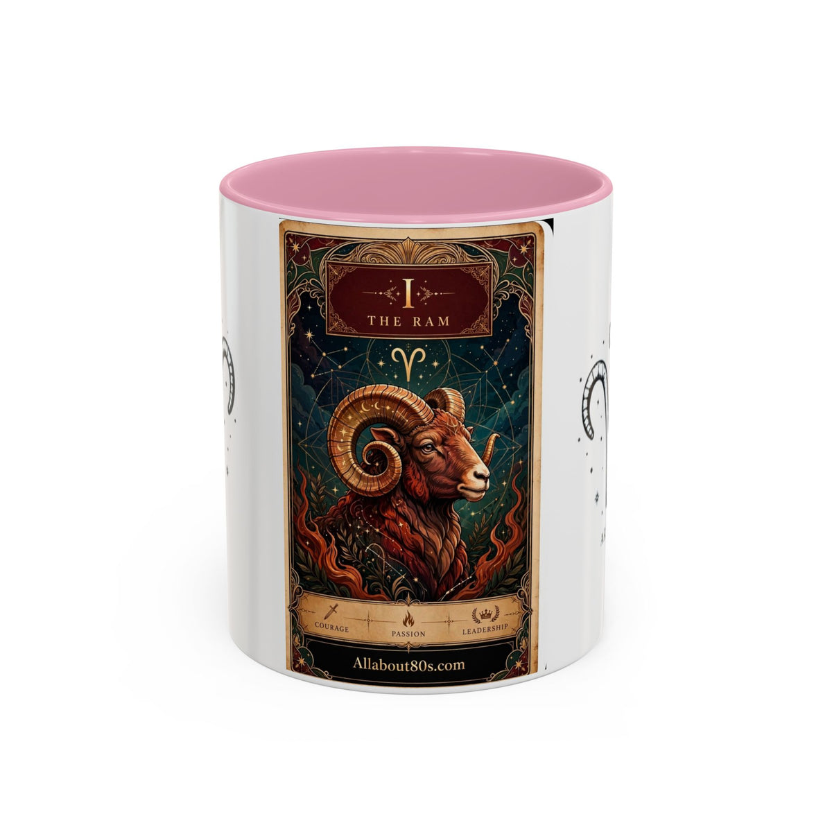 Aries Zodiac Ram Mug — Astrological Coffee Cup (11oz & 15oz)