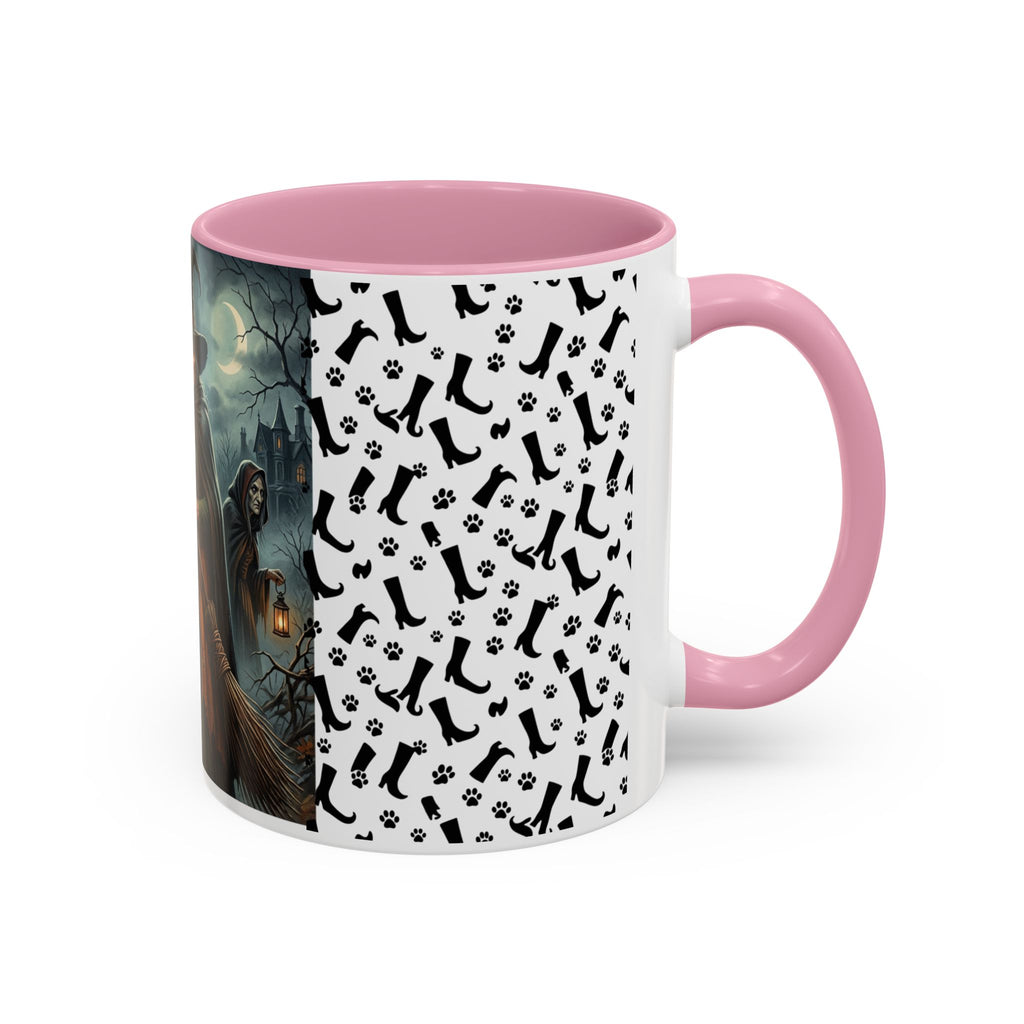 Witches Night Ceramic Mug — Spooky Witch Coven Halloween Coffee Cup (11oz/15oz)