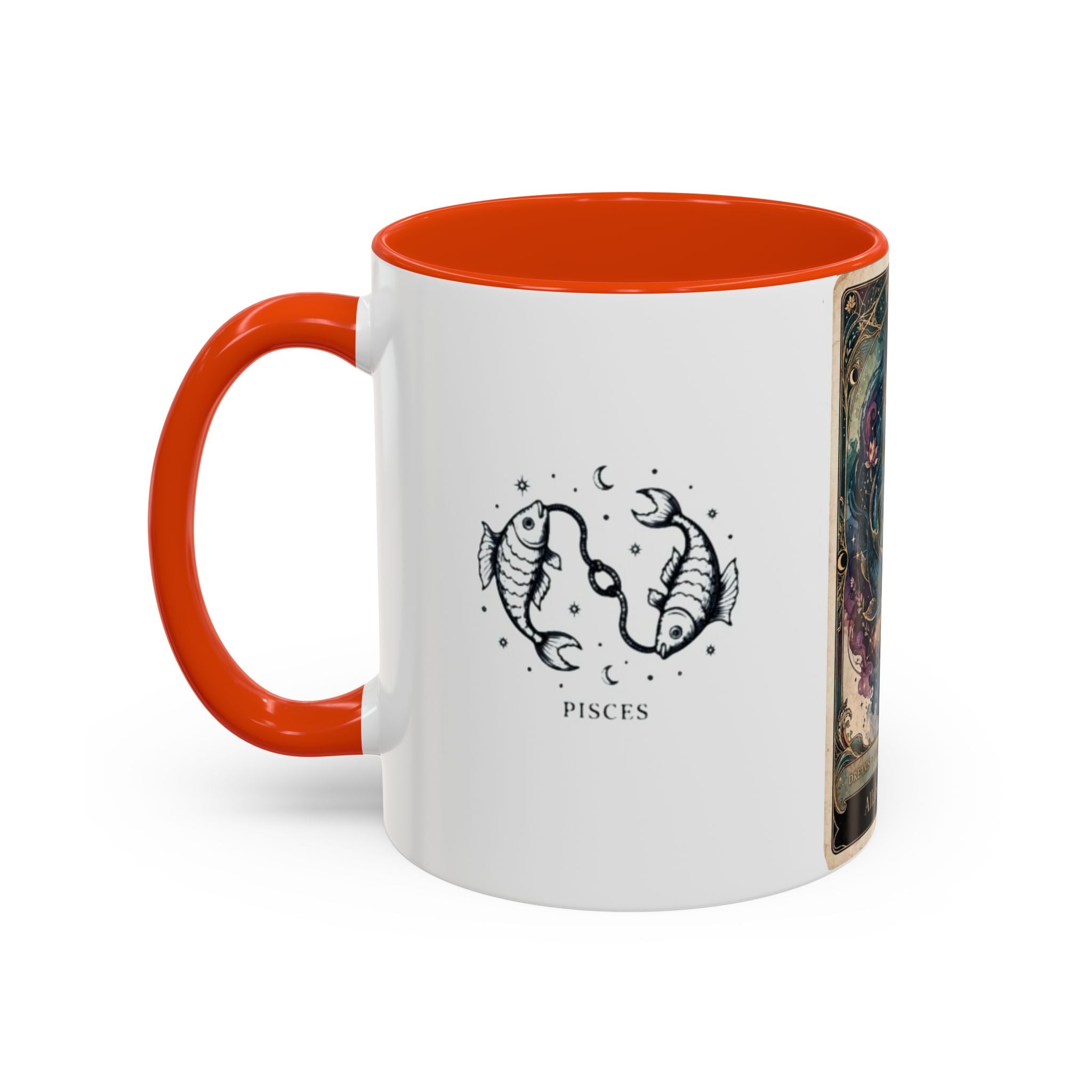 Pisces Zodiac Mug – Artistic Pisces Fish Coffee Cup (11oz & 15oz)