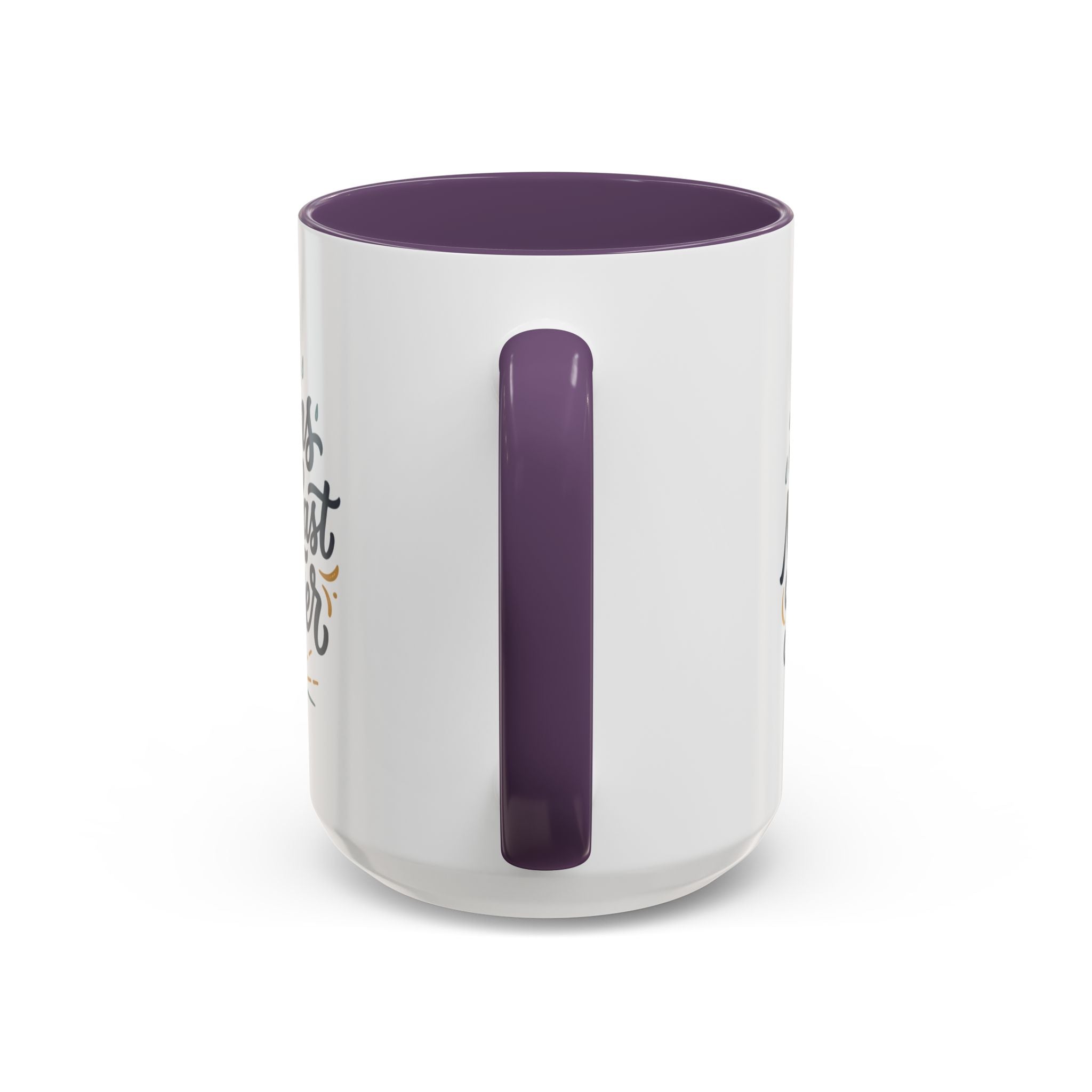 Accent Coffee Mug — 'Storms Never Last Forever' Inspirational Ceramic Coffee Cup (11/15oz)