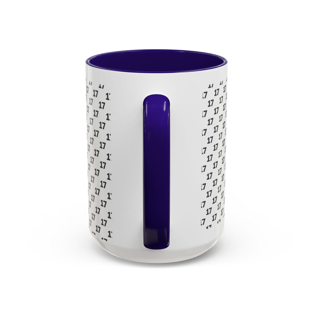 Minimalist Number Pattern Coffee Mug (11oz & 15oz)
