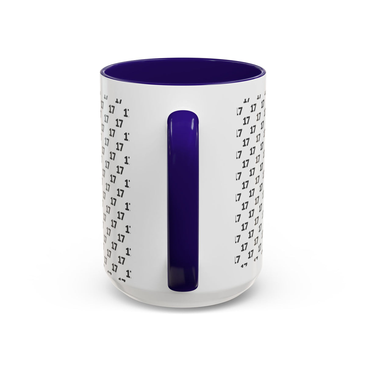 Minimalist Number Pattern Coffee Mug (11oz & 15oz)