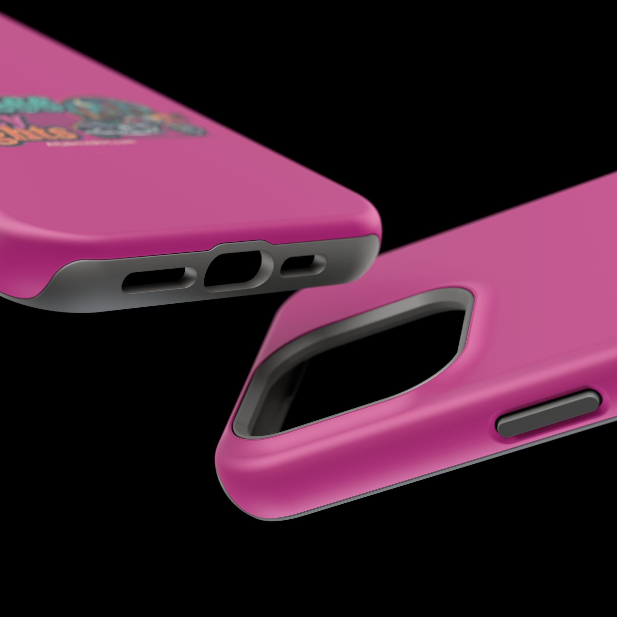 Phone Case — 'Route 66 City Nights' Magnetic Impact-Resistant Case