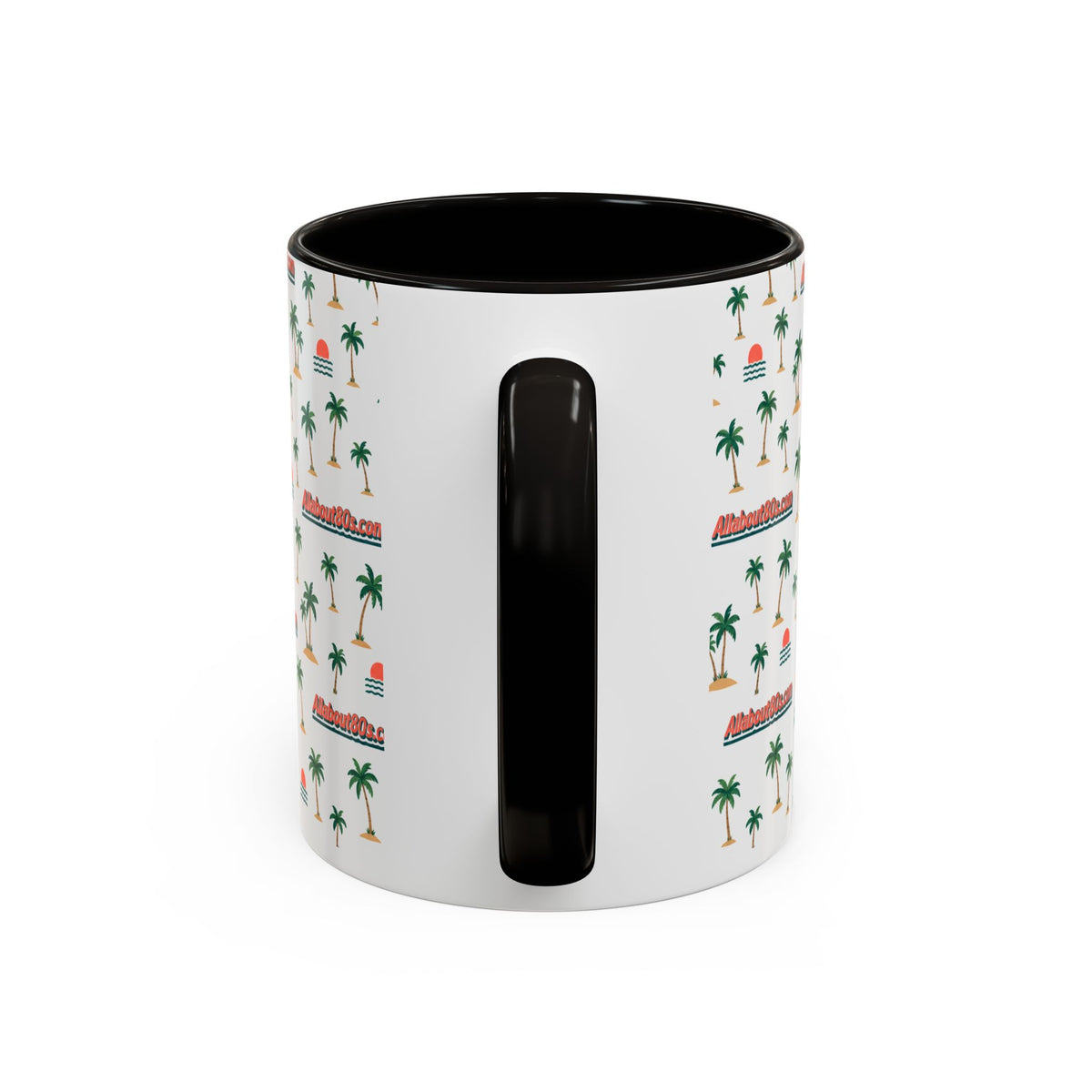 Live Your Dreams Tropical Sunset Mug