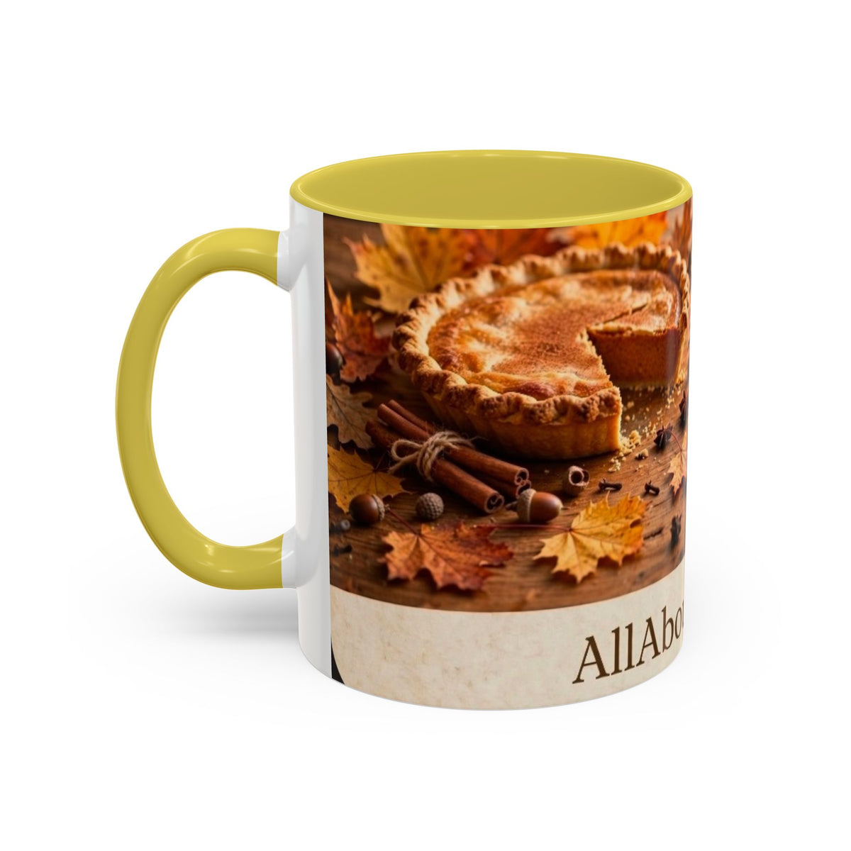 AllAbout80s Seasonal Coffee Mug (11oz/15oz) — Autumn & Winter Cozy Hot Cocoa Design
