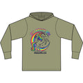 Retro Rainbow Unicorn Hoodie Tee — All About 80s Graphic Sweatshirt