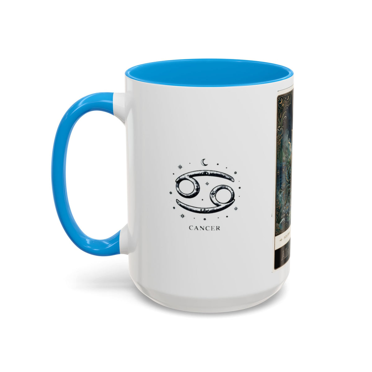 Cancer Zodiac Mug — Minimal Astrological Coffee Cup (11oz/15oz)