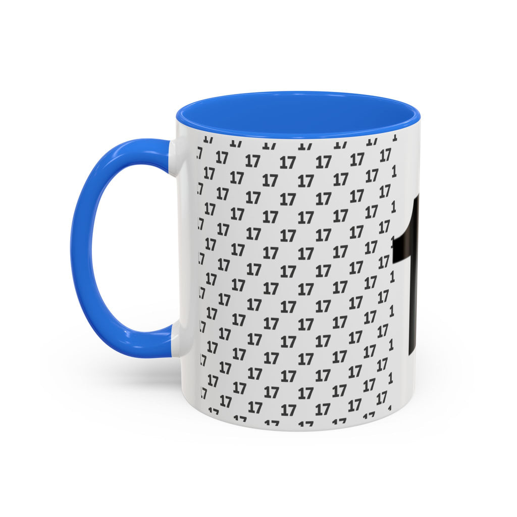 Minimalist Number Pattern Coffee Mug (11oz & 15oz)