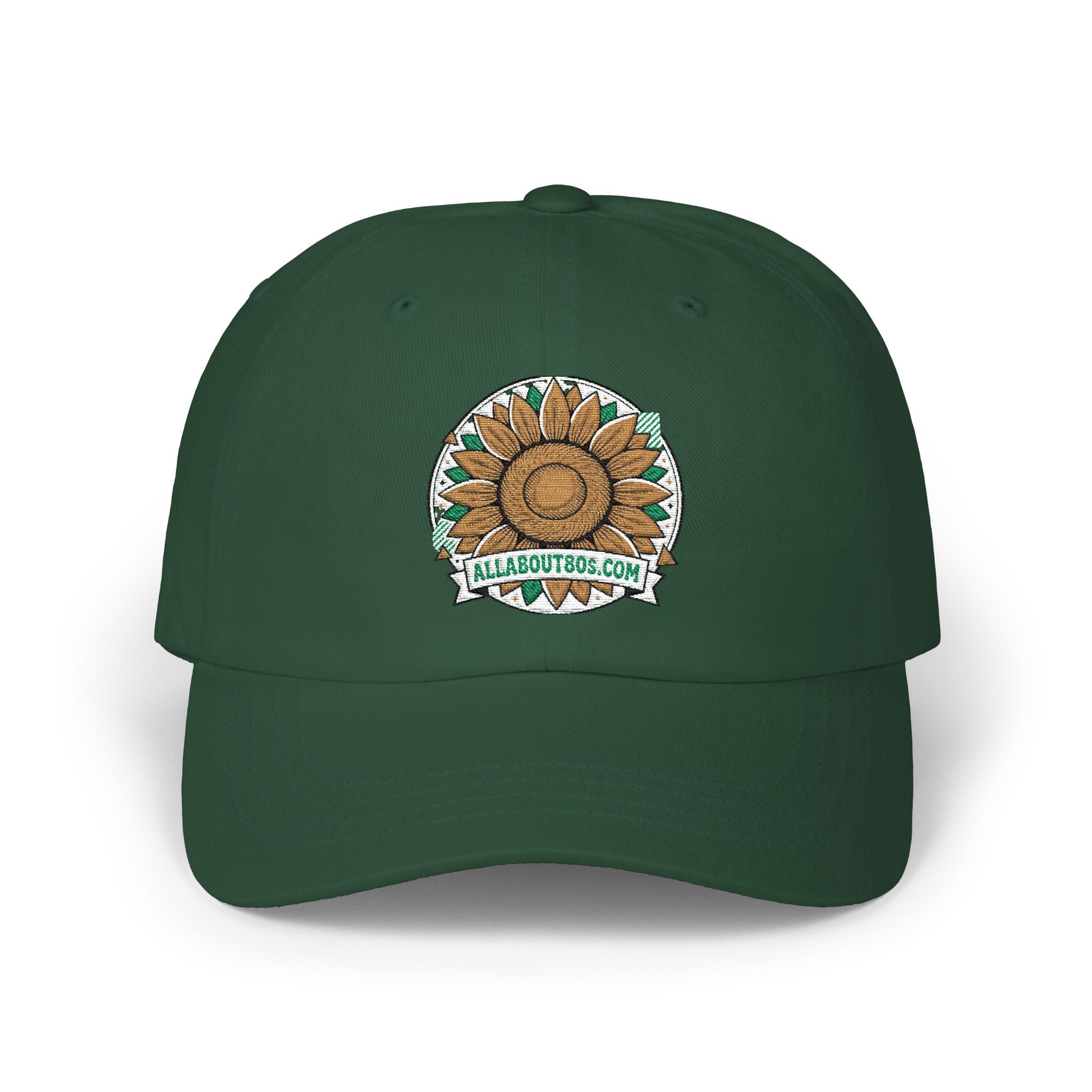 Sunflower Vintage Dad Cap — "Always Be Kind" Embroidered Baseball Hat