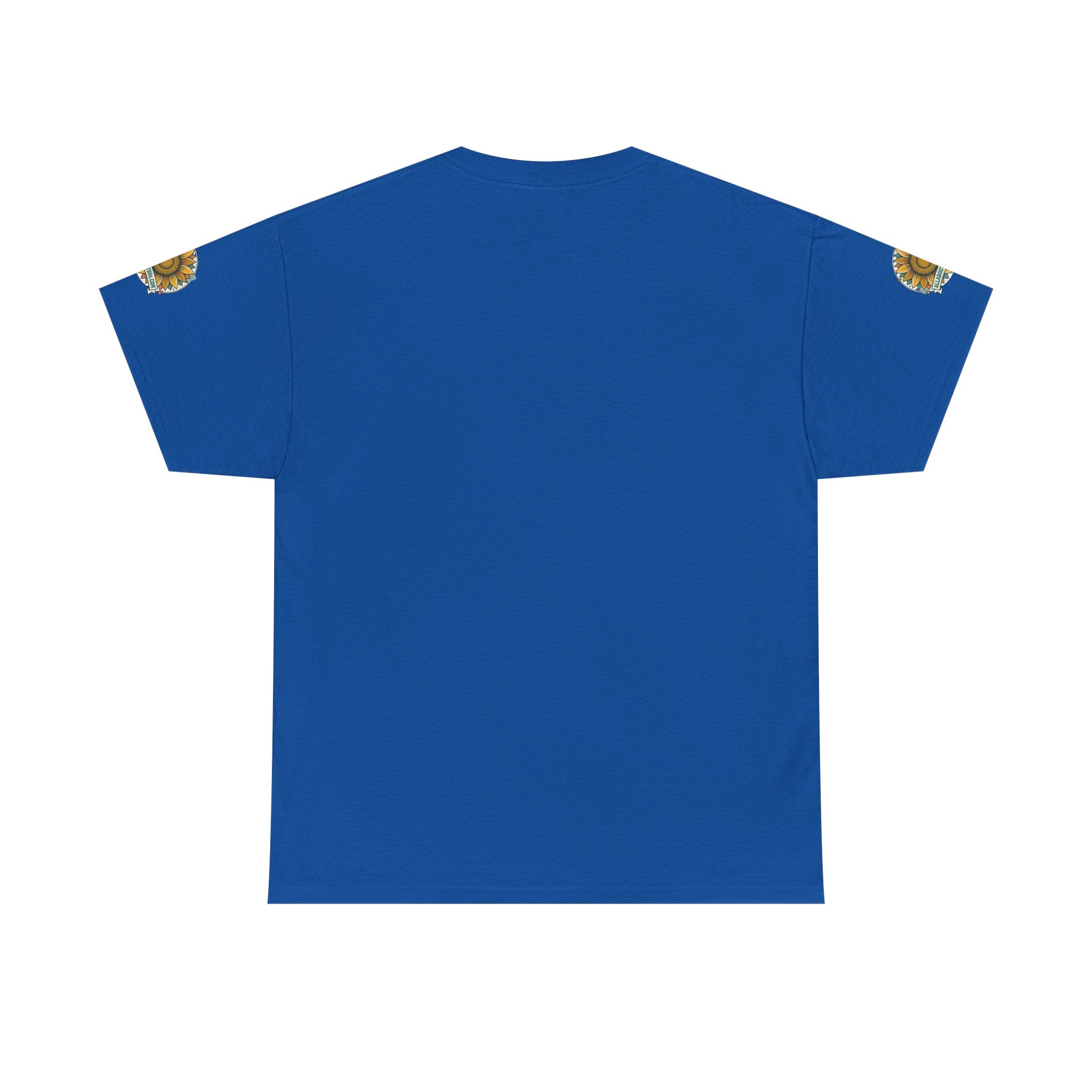 Sunflower Logo T-Shirt — AllAbout80s.com Vintage Floral Tee