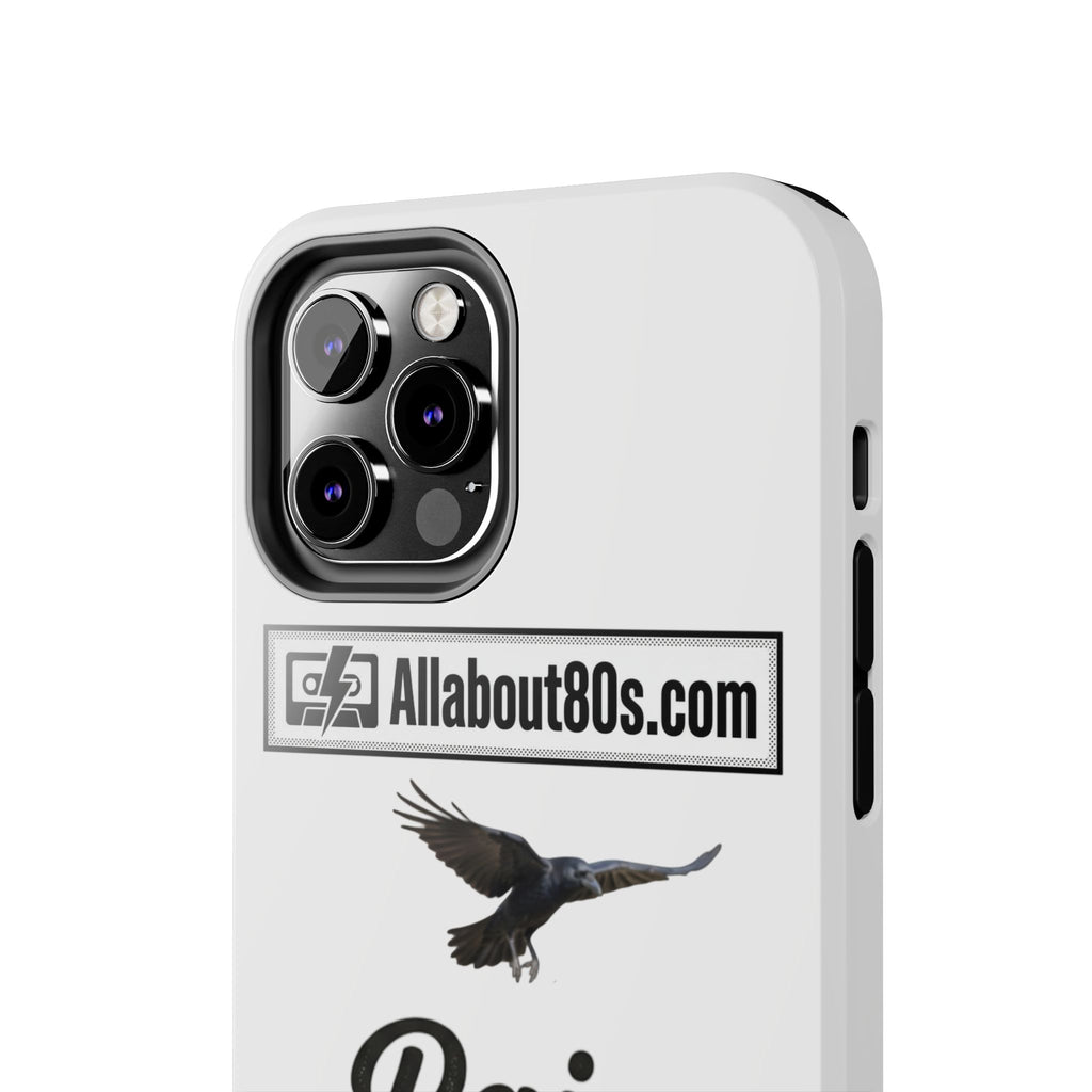 Tough Phone Case — "Rain Fades. Memories Don't" Raven Phone Cover, Protective iPhone Case