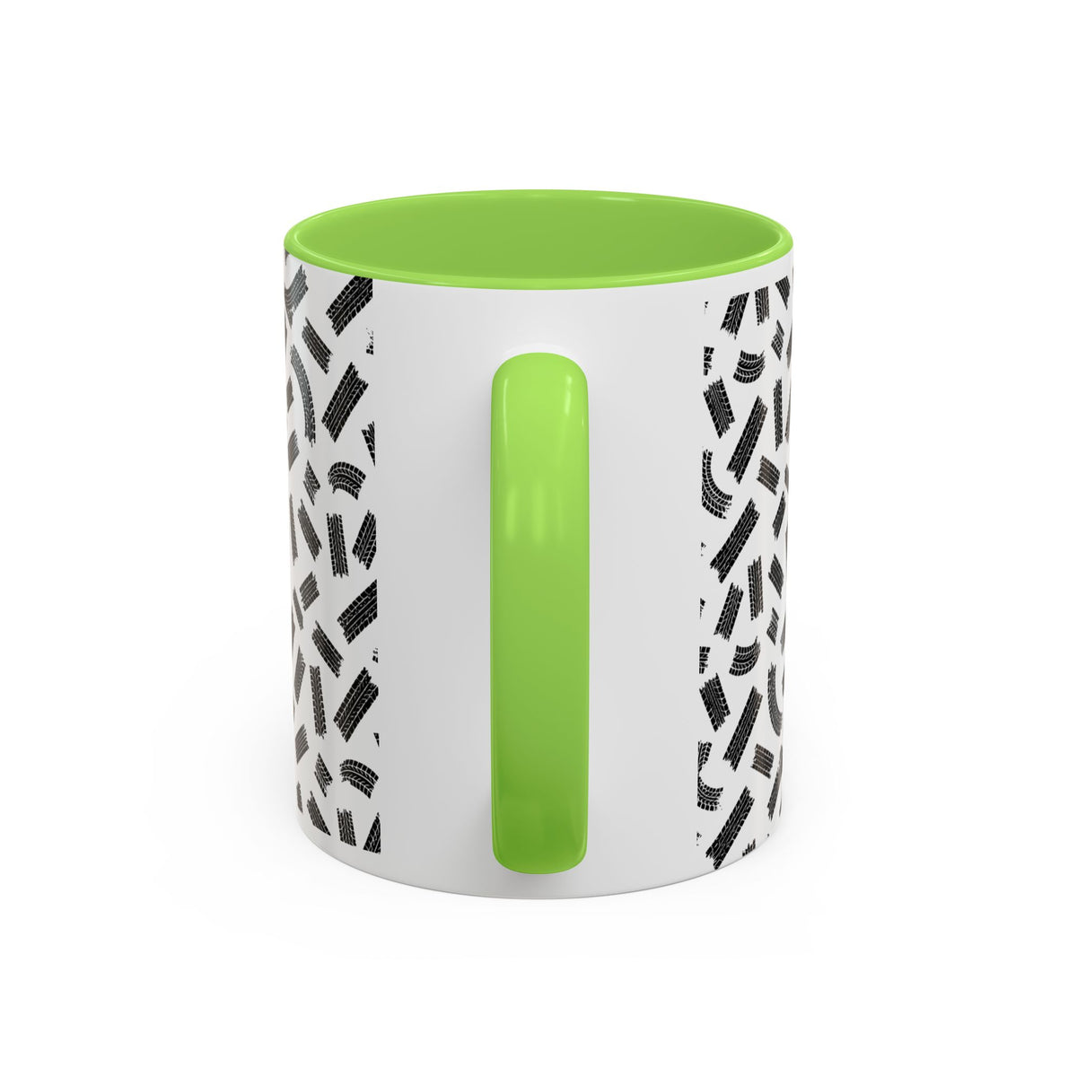Witch Biker Motorcycle Mug — Retro 80s Neon Witch on Bike Coffee Cup (11oz/15oz)