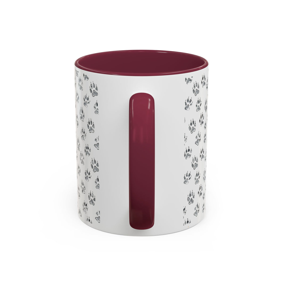 Werewolf Pawprint Mug — Gothic Moonlit Monster Coffee Cup (11oz & 15oz)