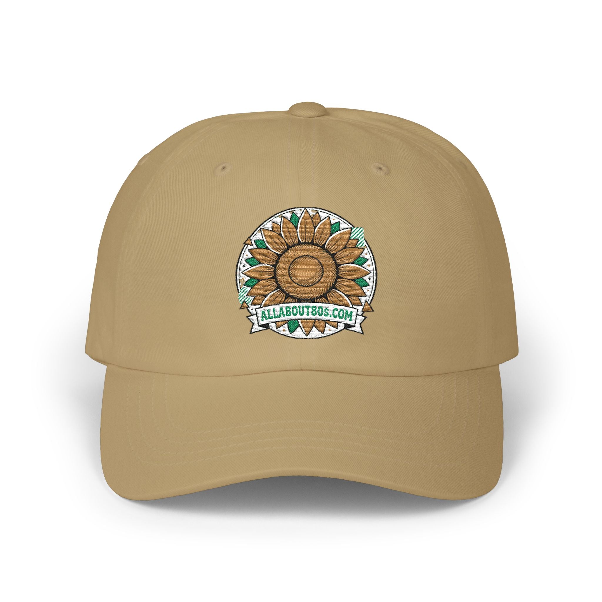 Sunflower Vintage Dad Cap — "Always Be Kind" Embroidered Baseball Hat