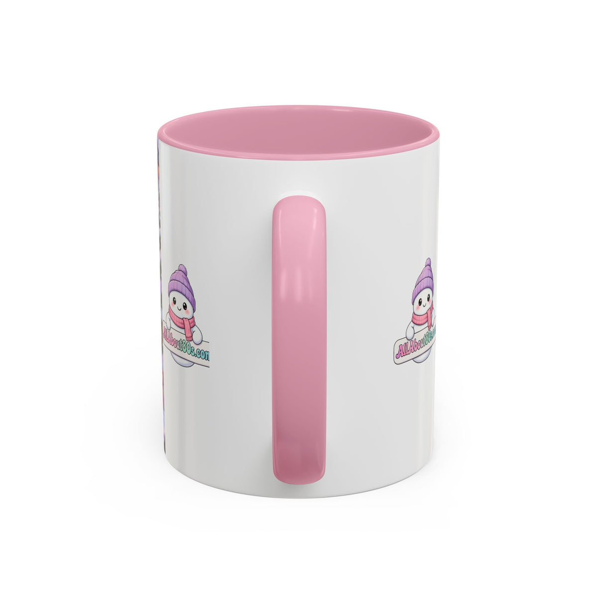 Cool Snowman with Boombox Christmas Mug