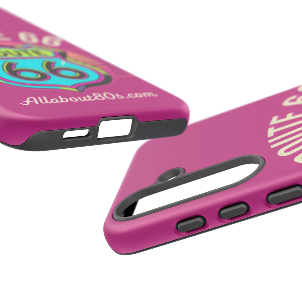 Route 66 Phone Case — Retro Neon Road Trip iPhone Cover