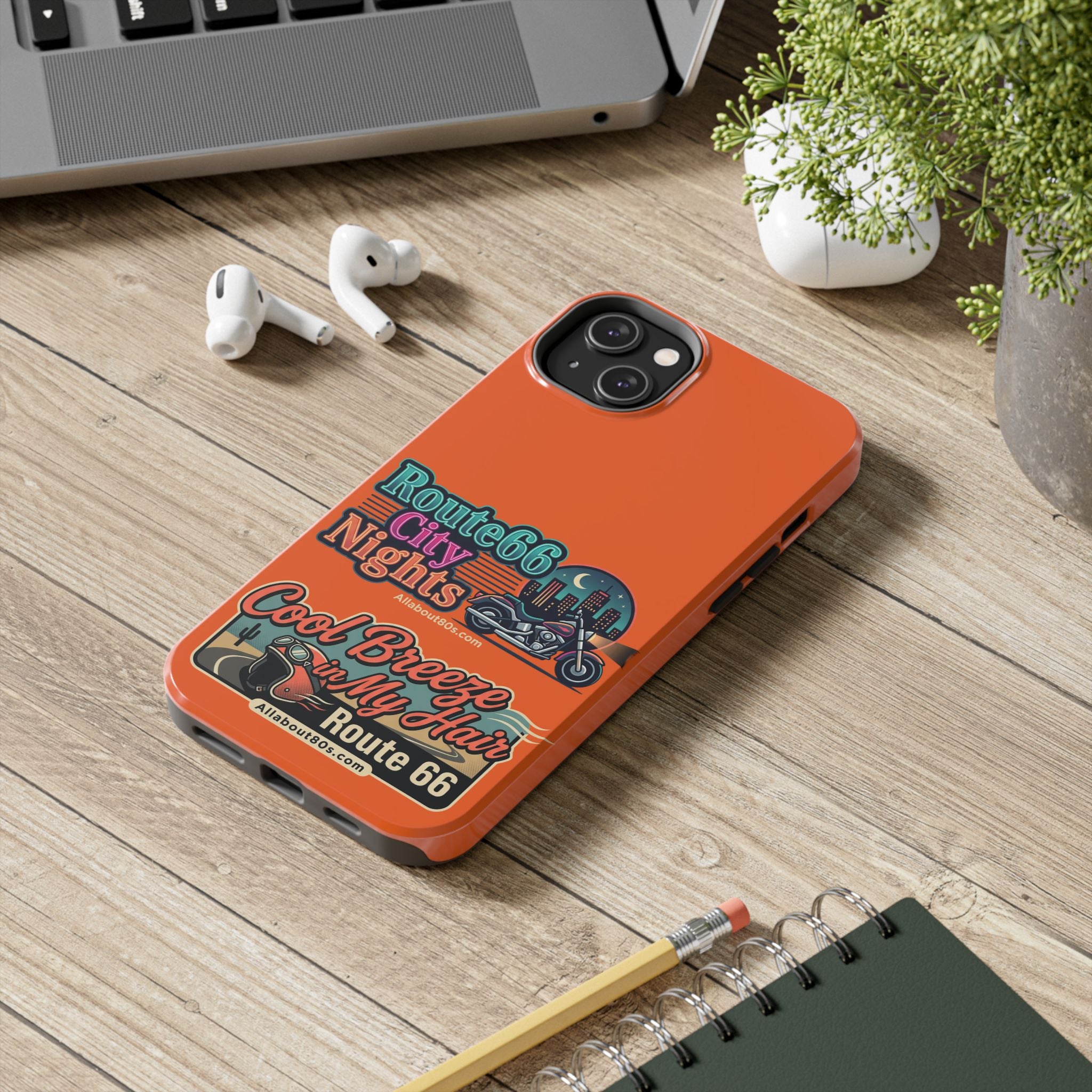 Route 66 'Cool Breeze in My Hair' Tough Phone Case