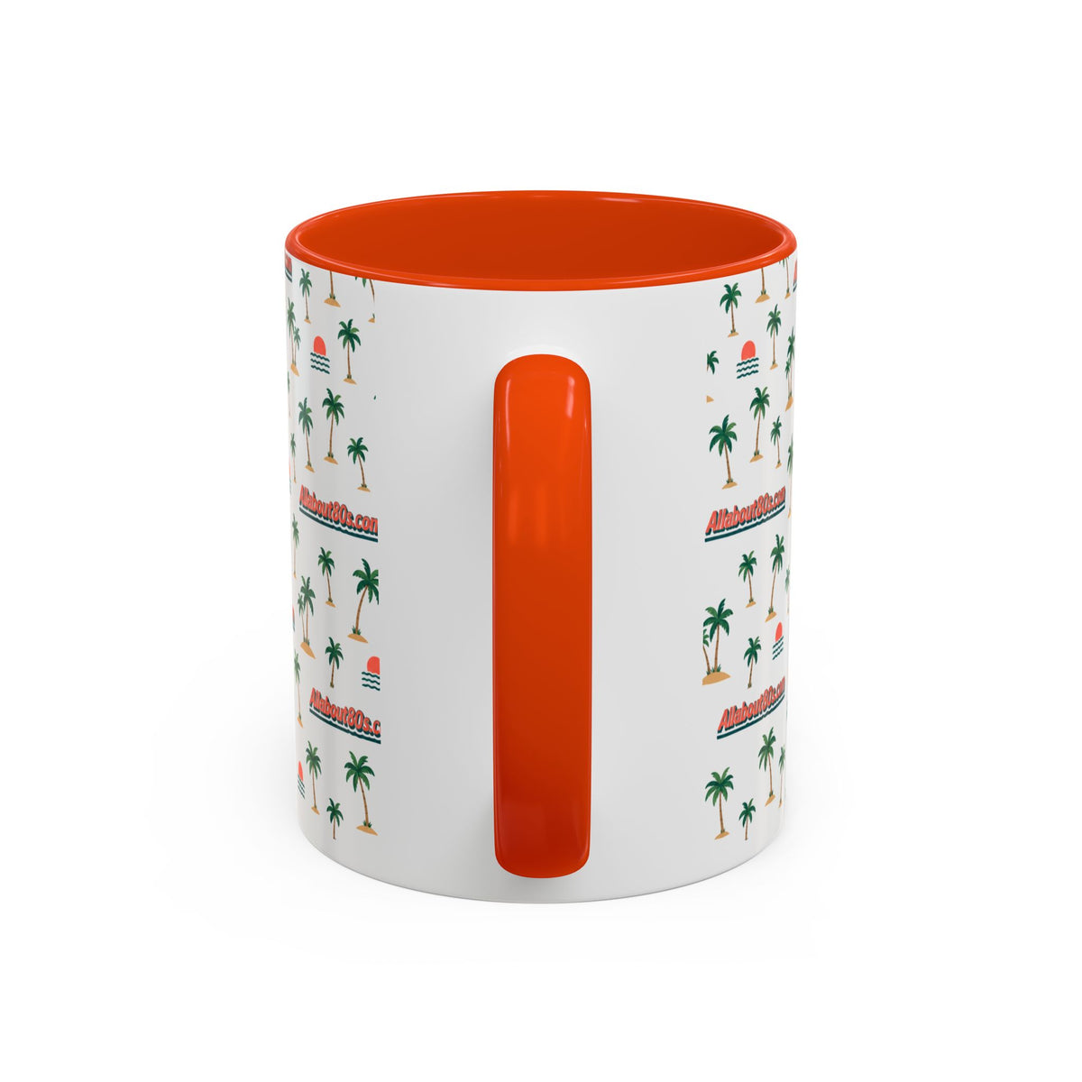 Live Your Dreams Tropical Sunset Mug