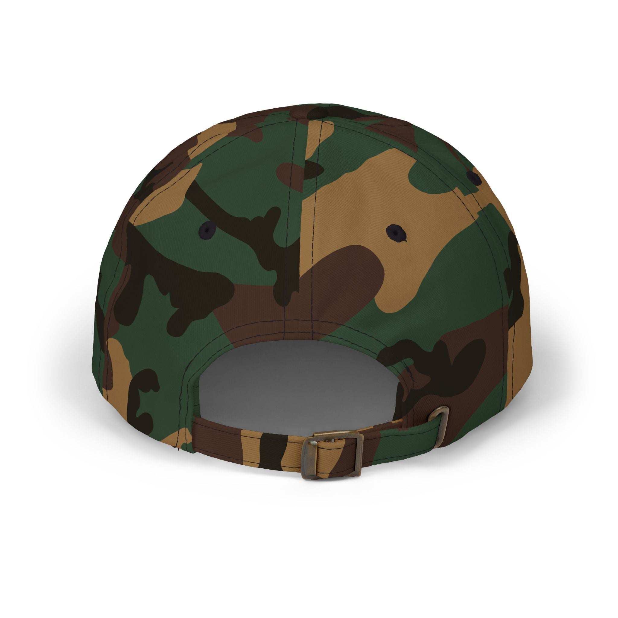 Dad Cap with Vintage Dice Skull Embroidery - Retro Gamer Trucker Hat