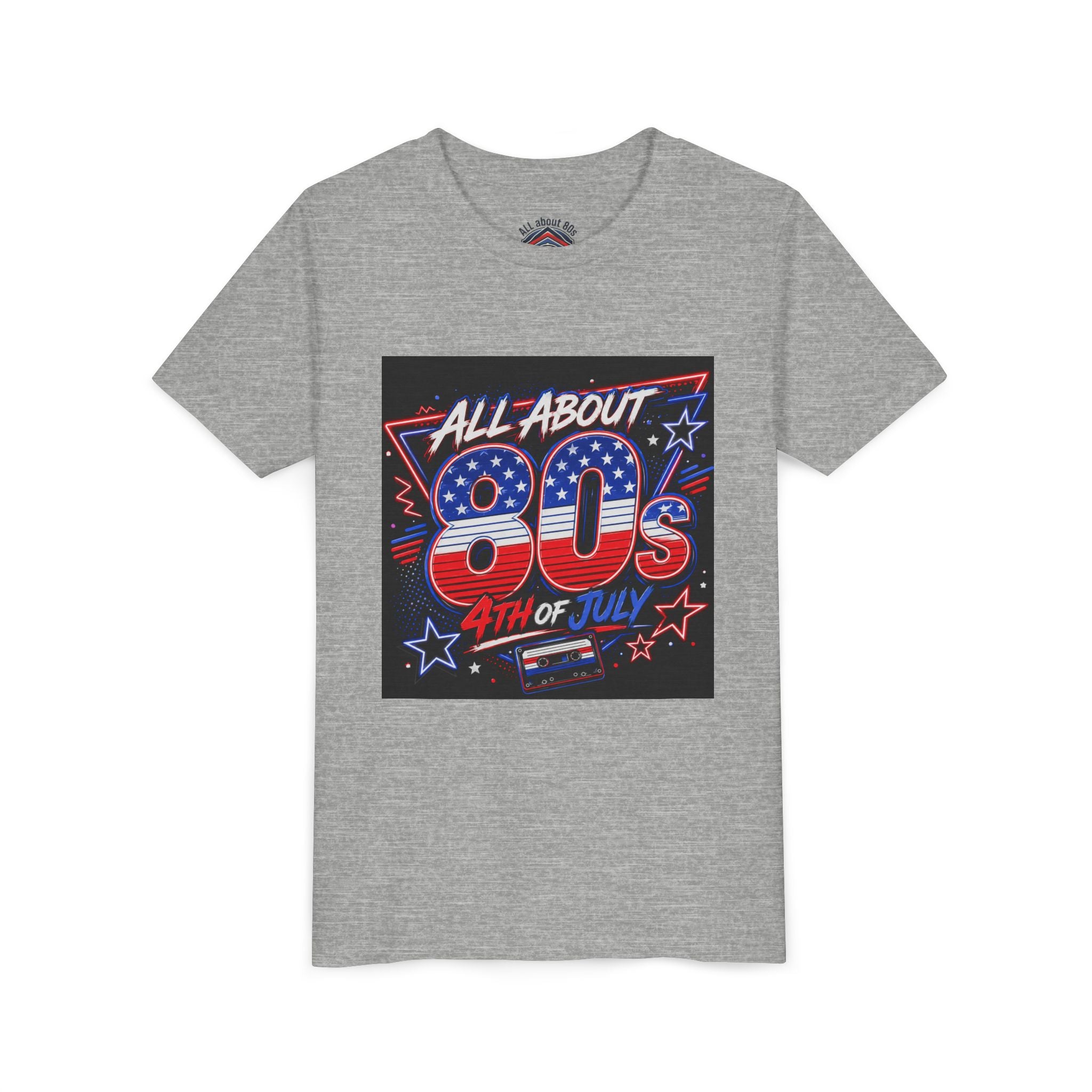 All About 80s 4th of July Youth Tee