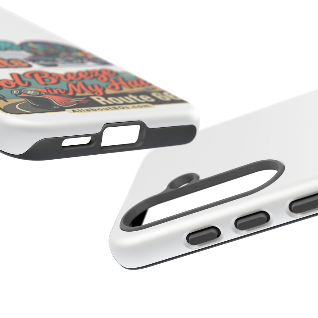 Phone Case — Route 66 City Nights Motorcycle Design