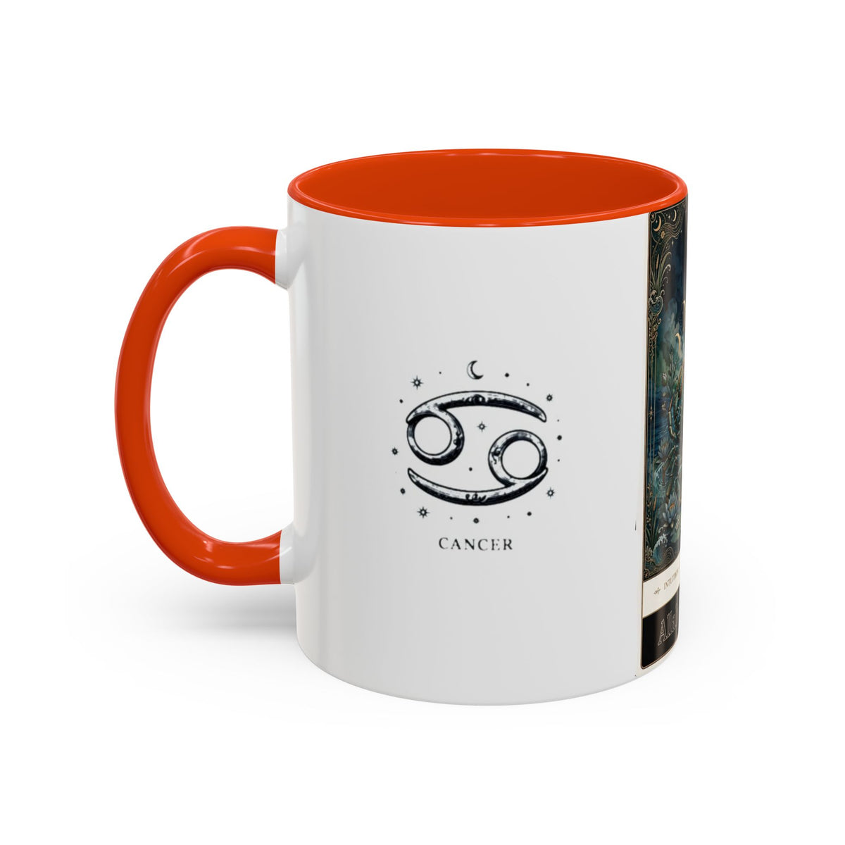 Cancer Zodiac Mug — Minimal Astrological Coffee Cup (11oz/15oz)