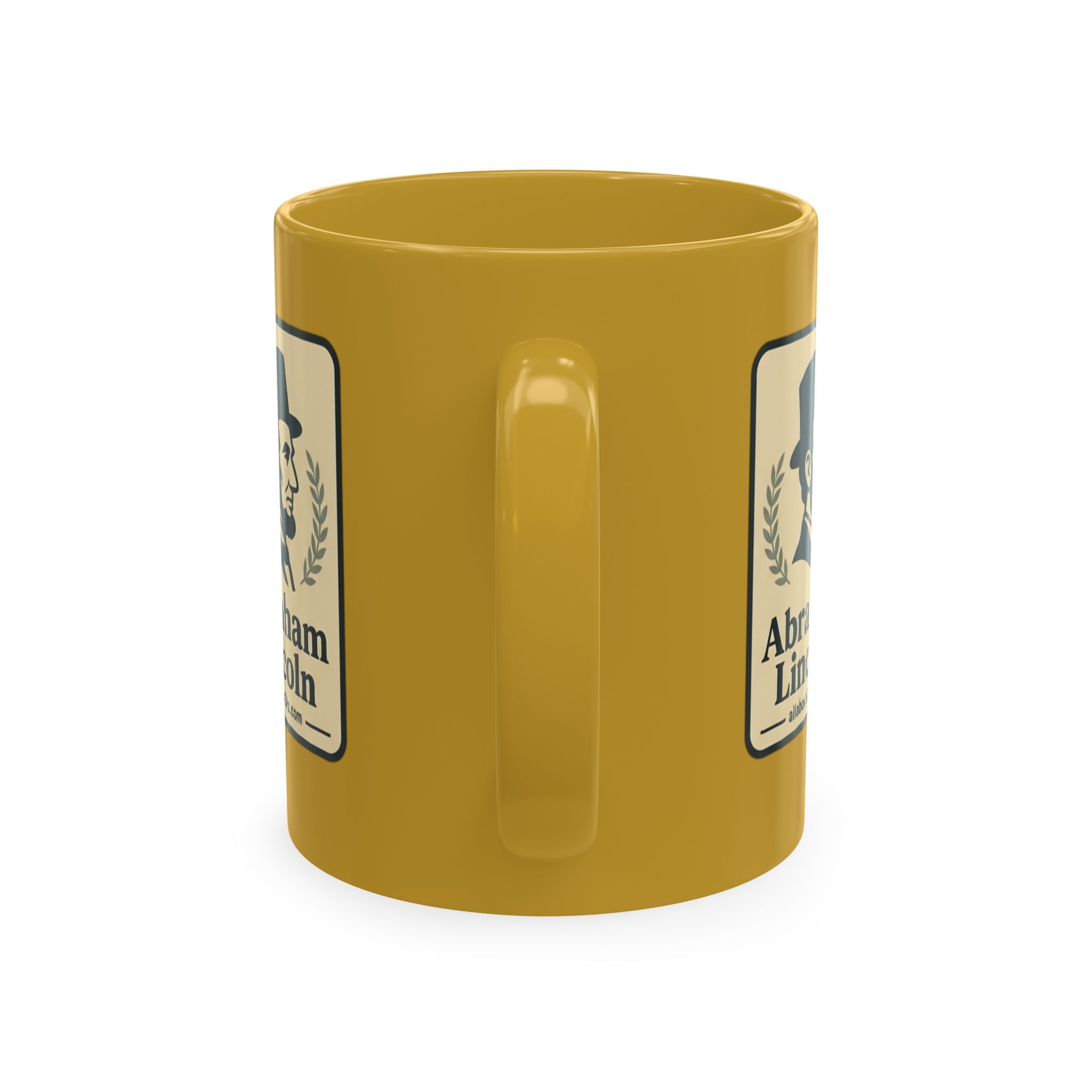 Abraham Lincoln Ceramic Mug – Vintage Portrait Political History Coffee Cup