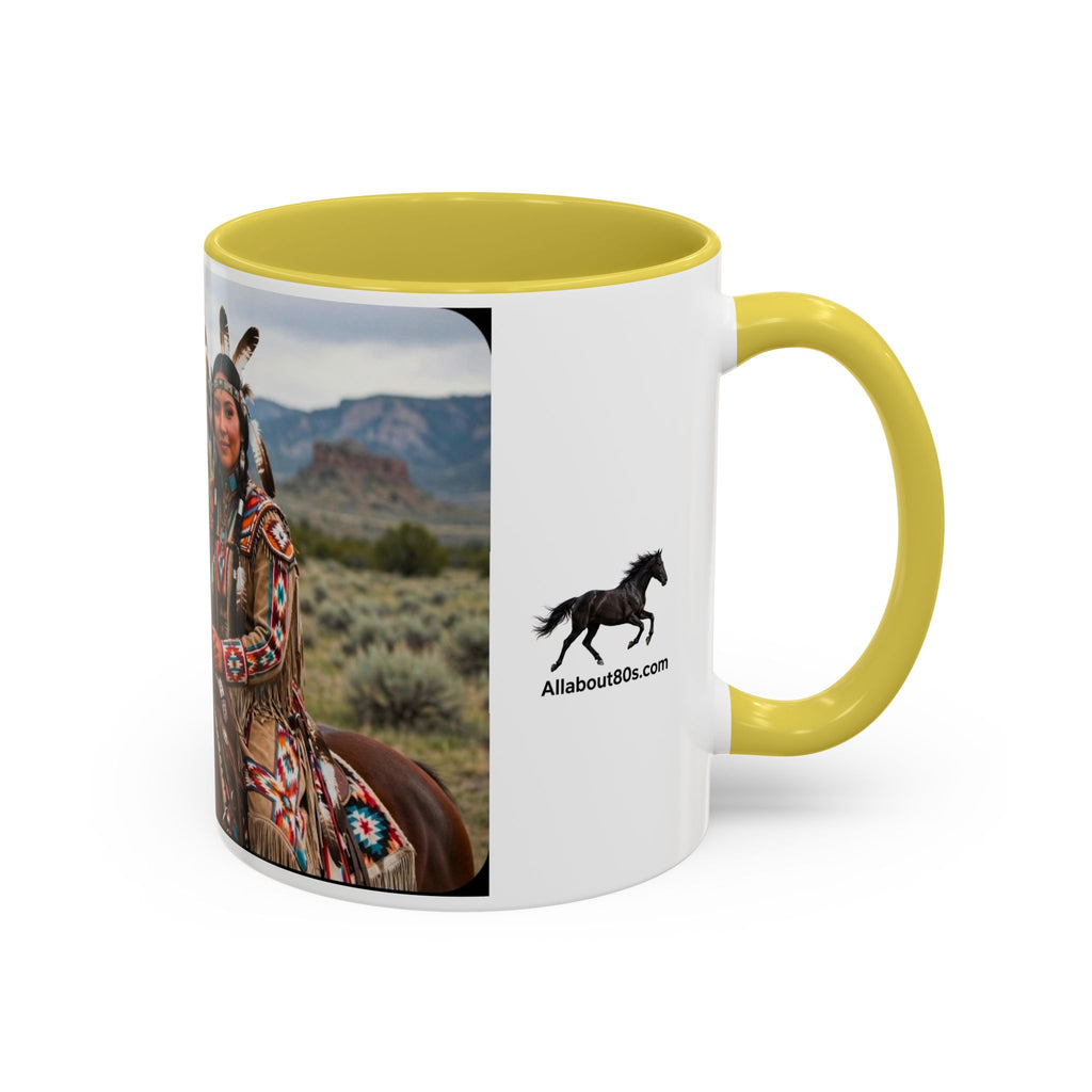 Native American Couple Photo Coffee Mug (11oz/15oz)