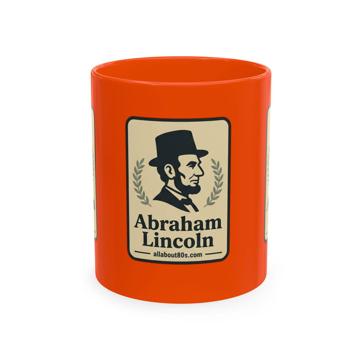 Abraham Lincoln Ceramic Mug – Vintage Portrait Political History Coffee Cup