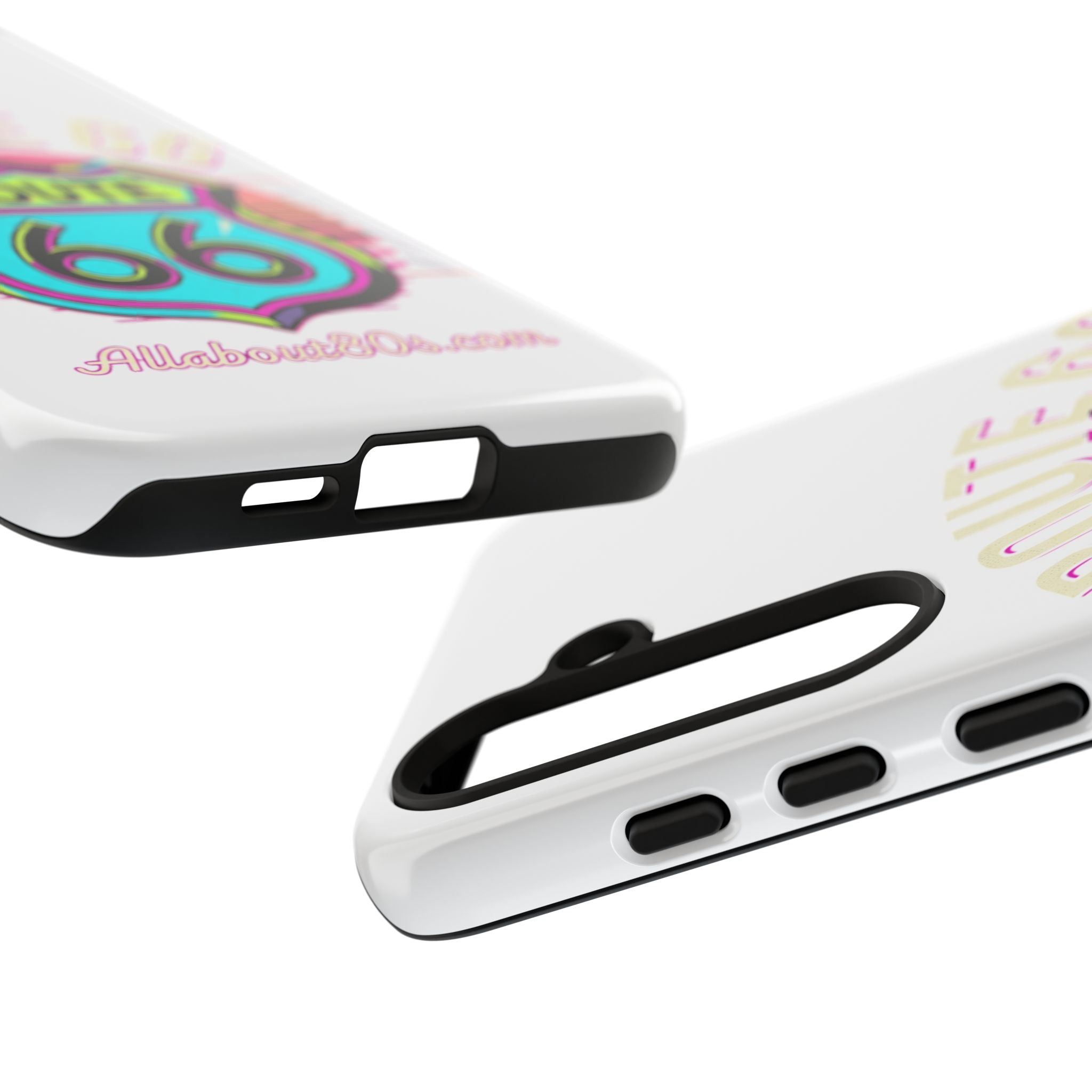 Route 66 Neon Phone Case — Retro Road Trip iPhone Cover