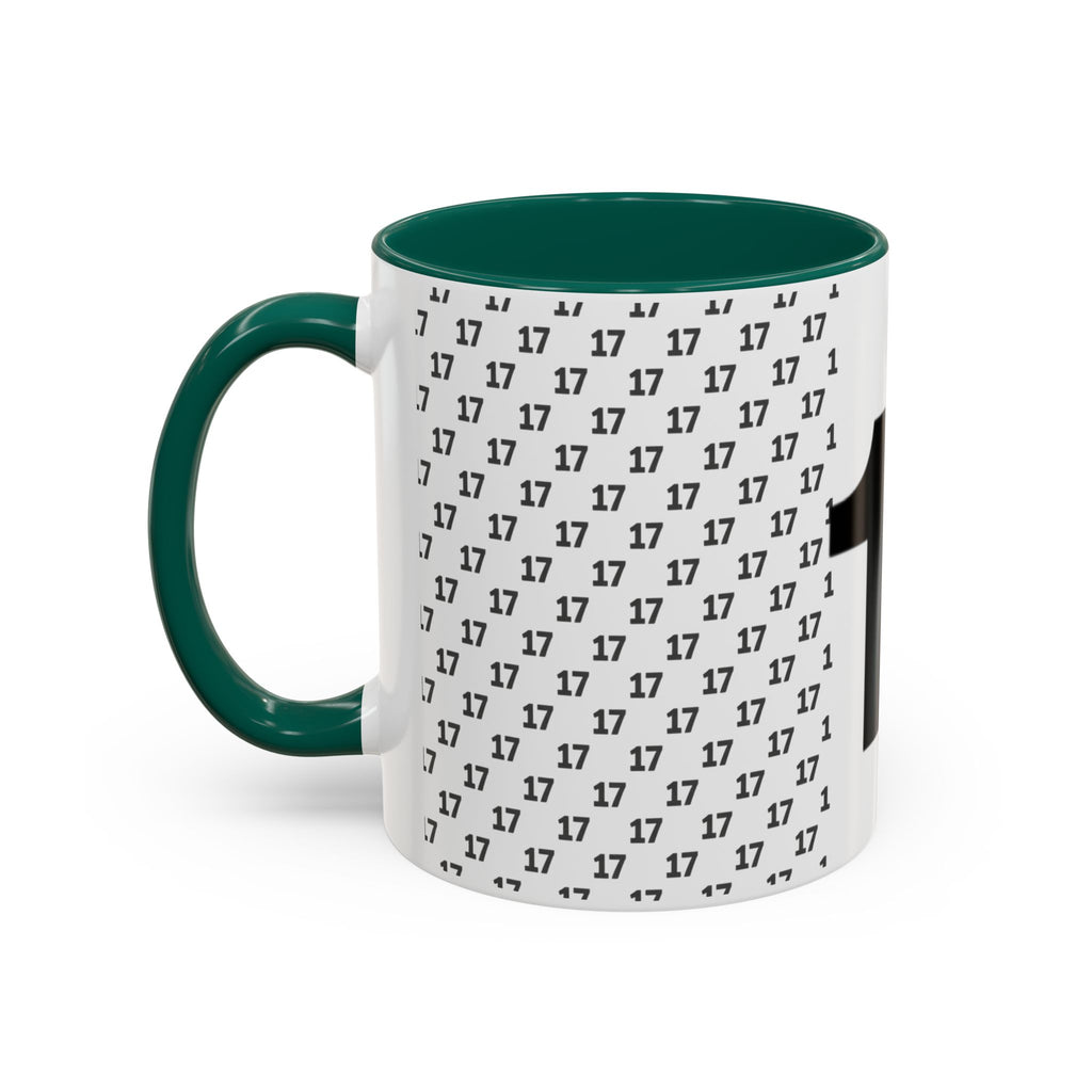 Minimalist Number Pattern Coffee Mug (11oz & 15oz)