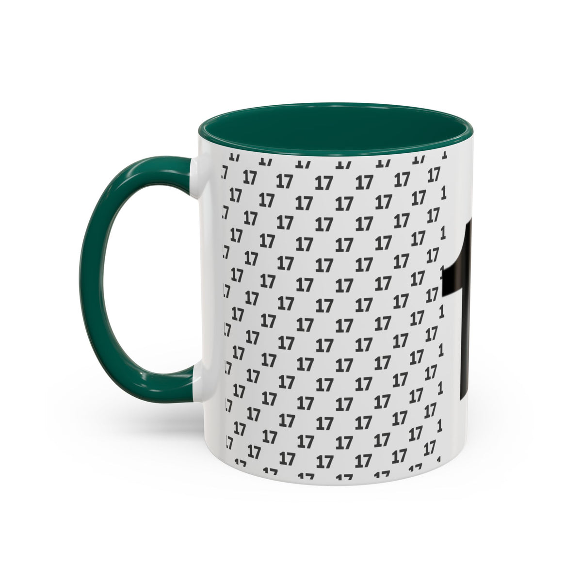Minimalist Number Pattern Coffee Mug (11oz & 15oz)