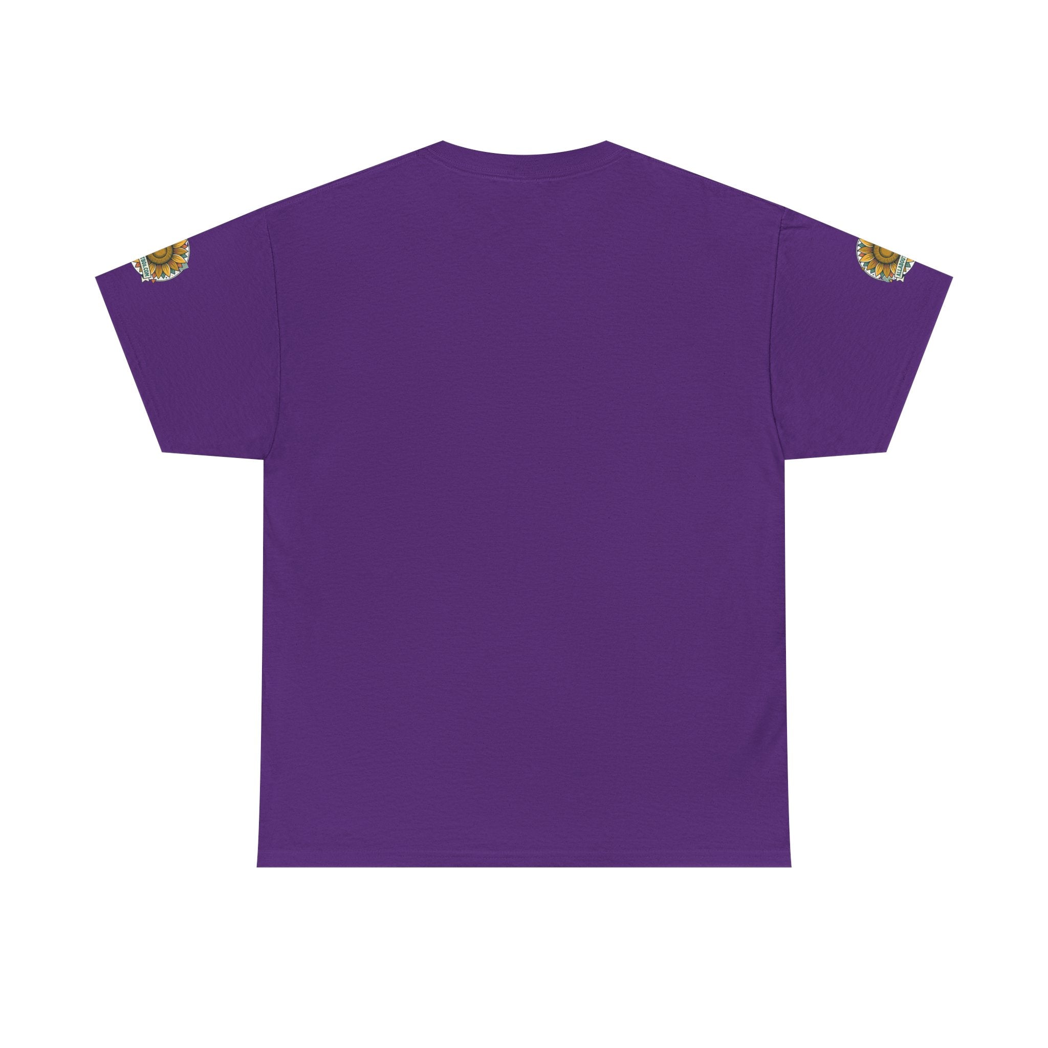 Sunflower Logo T-Shirt — AllAbout80s.com Vintage Floral Tee