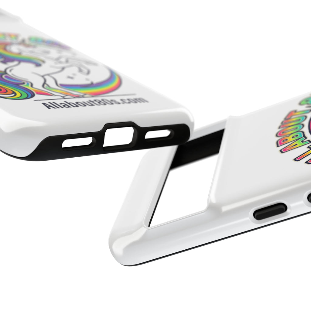 All About 80s Rainbow Unicorn Phone Case
